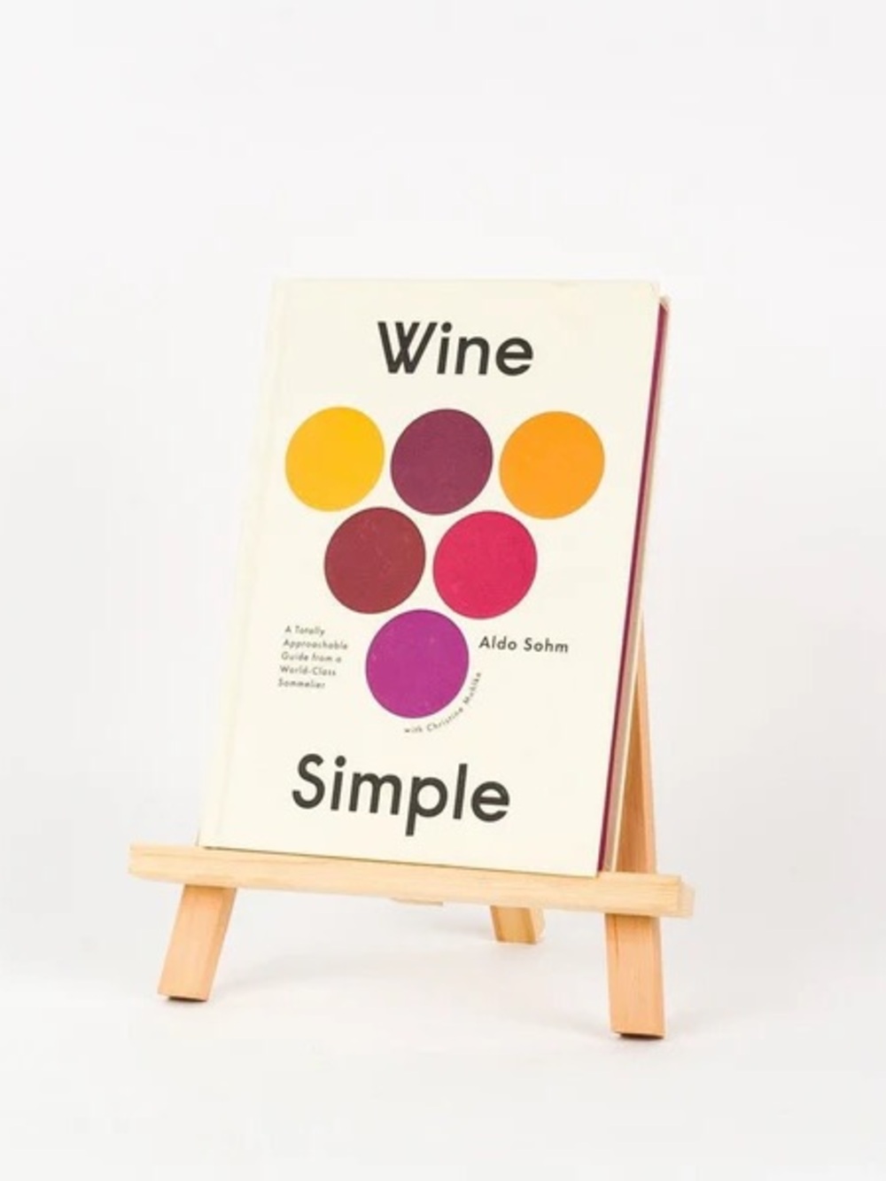 NEW Wine Simple Aldo Sohm Hardcover Book Cookbook